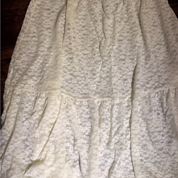 Aerie Cream Maxi Skirt - Picture 3 of 9